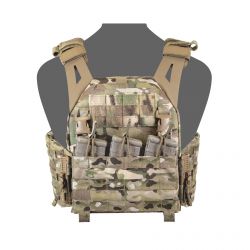 Warrior LPC V1 DFP TMOP Low Profile Plate Carrier Combo with Detachable Triple 5.56 Molle Open Mag Panel