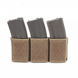 Warrior Triple Velcro Mag Pouch for 5.56mm Mags. For use with W-EO-CPC