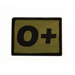 Warrior O + Positive Velcro Patch - Olive