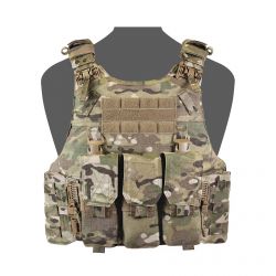 Warrior QRC DFP M4 Quad Release Plate Carrier Combo with Detachable Triple 5.56 M4 Covered Mag Panel
