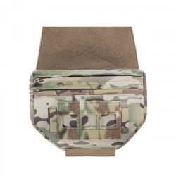 Warrior Laser Cut Drop Down Velcro Pouch