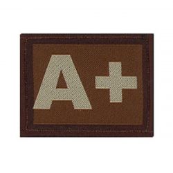 Warrior A+ Positive Velcro Patch - Tan