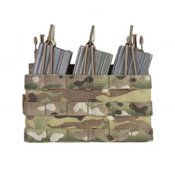 Warrior Detachable Triple MOLLE Open Pouch