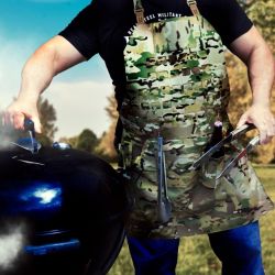 Warrior Laser Cut BBQ Apron Multicam