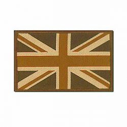 Warrior Subdued Velcro Union Jack Patch