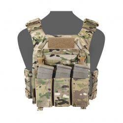 Warrior RPC DFP TEMP Recon Plate Carrier Combo with Detachable Triple 5.56 Elastic Open Mag Panel